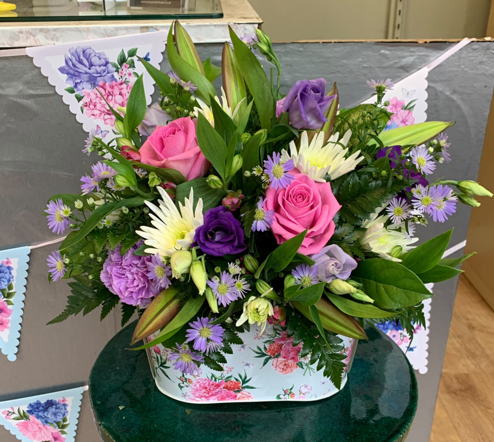 Purple Fizz Arrangement Product Image